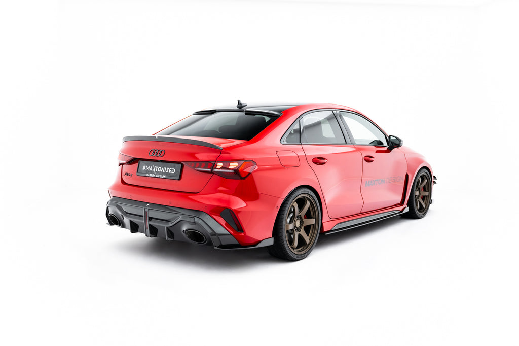 Eleron spoiler cap Audi RS3 / S3 / A3 S-Line / A3 Sedan 8Y Facelift 2020- v12 - Maxton Design