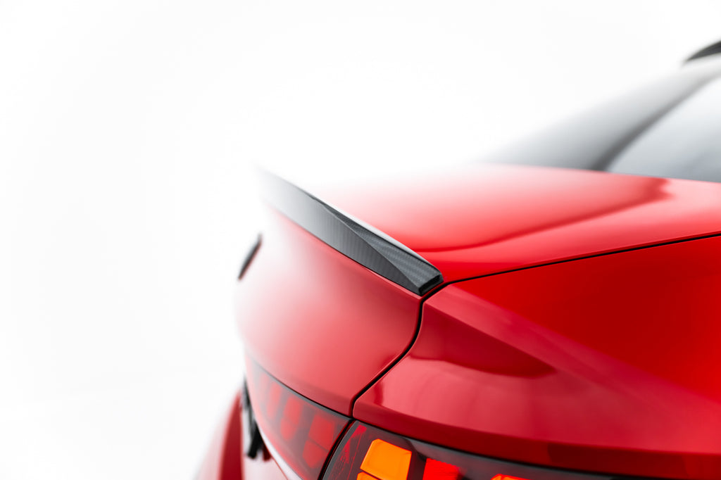 Eleron spoiler cap Audi RS3 / S3 / A3 S-Line / A3 Sedan 8Y Facelift 2020- v12 - Maxton Design