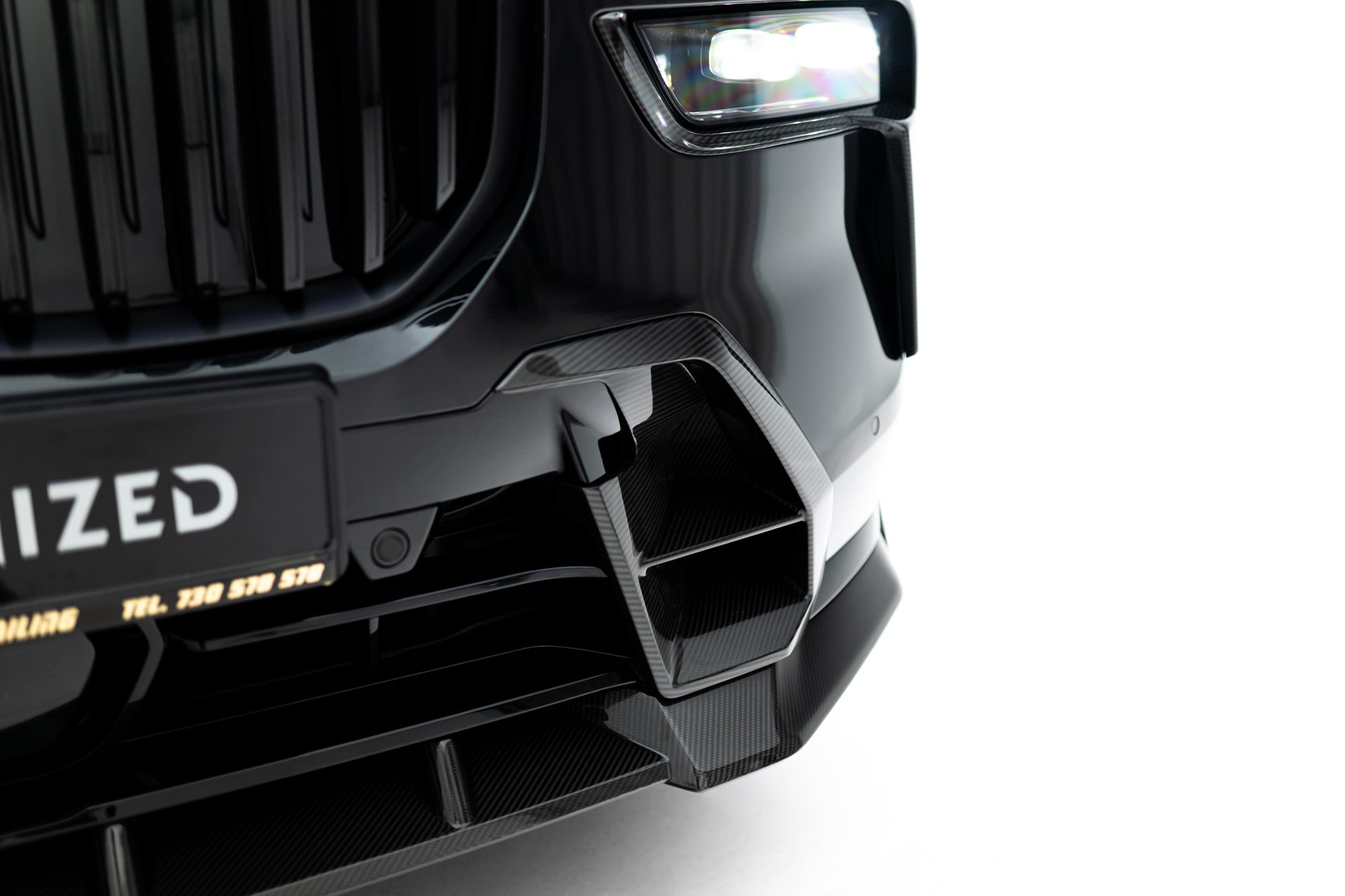Aerisi laterale bara fata Bmw X7 G07 M-Pack Facelift 2022- v1 - Maxton Design