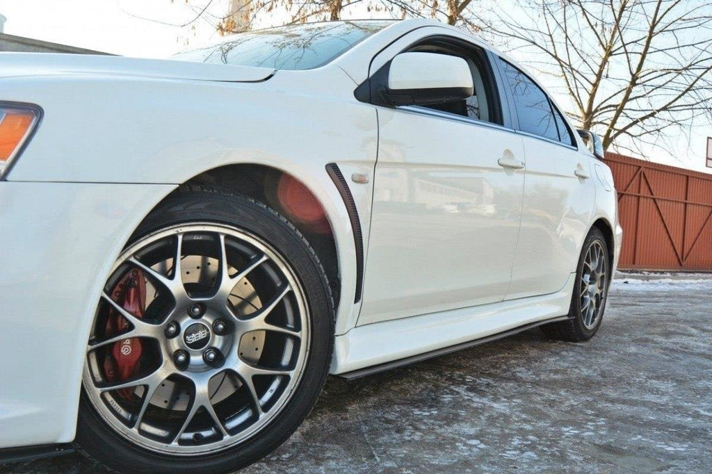 Praguri Mitsubishi Lancer Evo X 2007-2015 v1 - Maxton Design