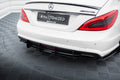 Prelungire difuzor bara spate Mercedes CLS C218 AMG Line 2011-2014 v4 - Maxton Design