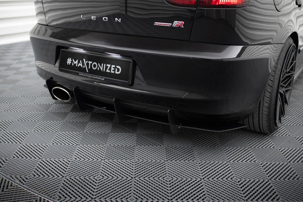 Prelungire difuzor bara spate Seat Leon Mk1 Cupra 2002-2005 v1 - Maxton Design