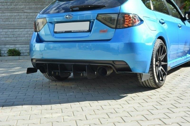 Prelungire difuzor bara spate Subaru Impreza Mk3 WRX STI 2009-2011 v4 - Maxton Design