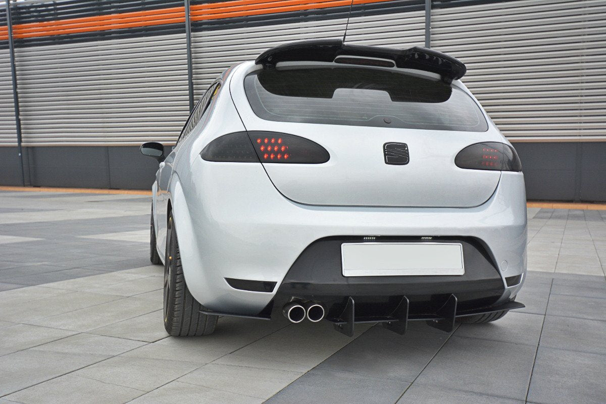 Prelungire difuzor bara spate Seat Leon Mk2 Cupra FR 2005-2012 v4 - Maxton Design