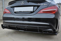 Prelungire difuzor bara spate Mercedes CLA A45 Amg C117 Facelift 2017- v2 - Maxton Design