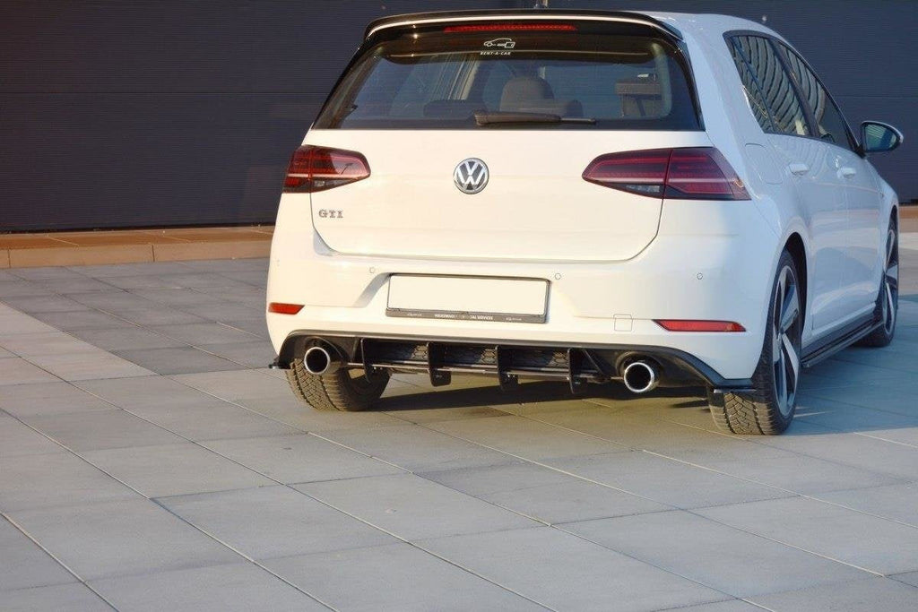 Prelungire difuzor bara spate Volkswagen Folf 7 GTI Facelift 2017- v4 - Maxton Design