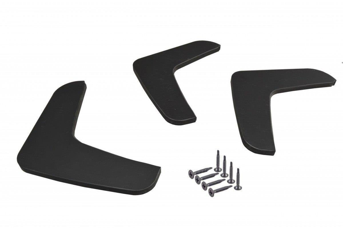 Ornamente difuzor bara spate Mercedes C Class W204 AMG-Line Facelift 2011-2014 v3 - Maxton Design