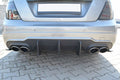 Ornamente difuzor bara spate Mercedes C Class W204 AMG-Line Facelift 2011-2014 v2 - Maxton Design