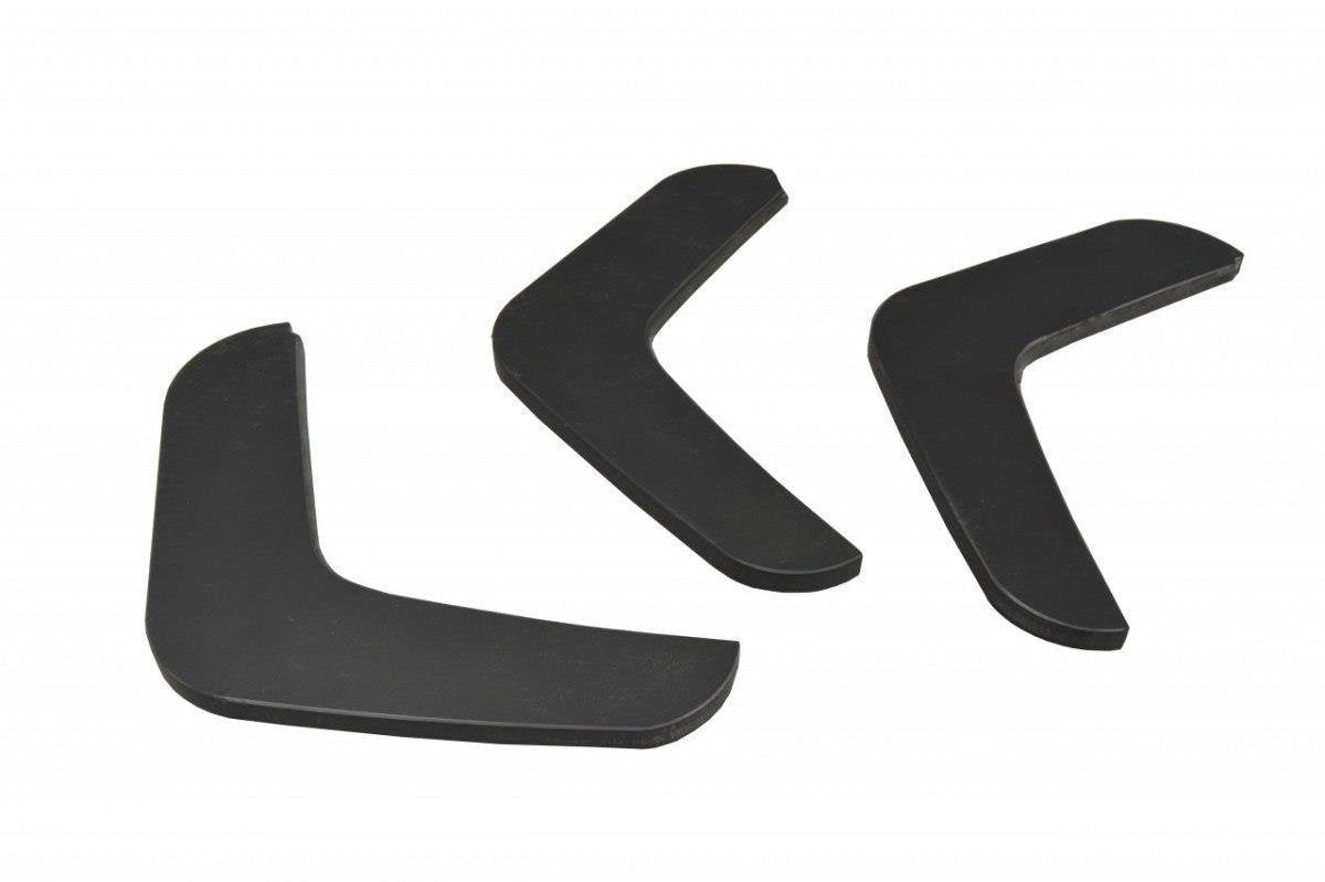 Ornamente difuzor bara spate Mercedes C Class W204 AMG-Line Facelift 2011-2014 v2 - Maxton Design