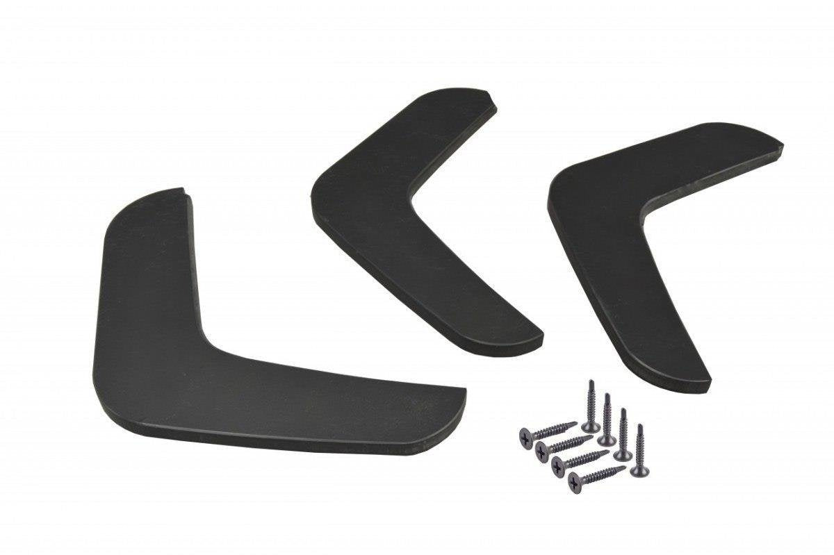 Ornamente difuzor bara spate Mercedes C Class W204 AMG-Line Facelift 2011-2014 v2 - Maxton Design