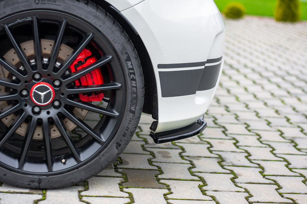 Prelungire splitter bara spate Mercedes A Class W176 A45 AMG 2013-2015 v5 - Maxton Design