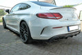 Prelungire splitter bara spate Mercedes C Class C205 63AMG Coupe 2016-2018 v1 - Maxton Design