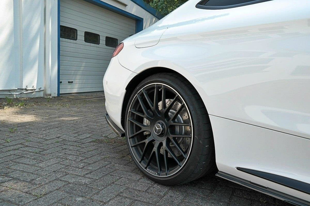 Prelungire splitter bara spate Mercedes C Class C205 63AMG Coupe 2016-2018 v1 - Maxton Design