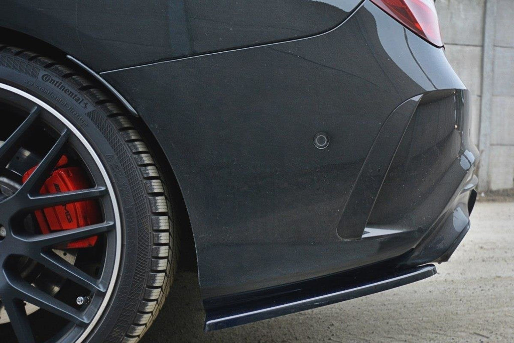 Prelungire splitter bara spate Mercedes CLA A45 AMG C117 Facelift 2017- v1 - Maxton Design