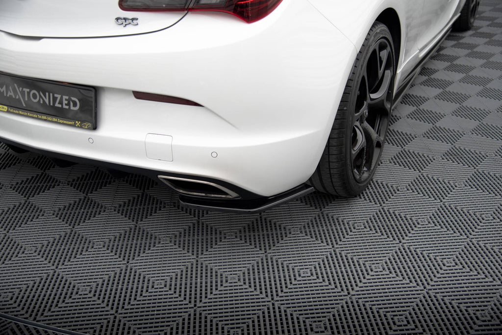 Prelungire splitter bara spate Opel Astra J OPC / VXR 2009-2015 v2 - Maxton Design