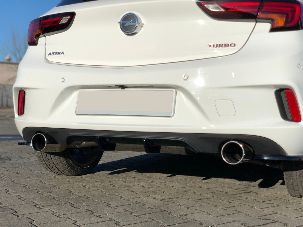 Prelungire splitter bara spate Opel Astra K OPC-Line 2015- v1 - Maxton Design