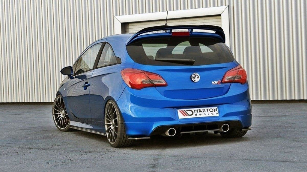 Prelungire splitter bara spate Opel Corsa E Mk5 OPC VXR 2015- v4 - Maxton Design
