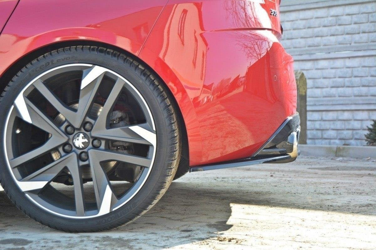 Prelungire splitter bara spate Peugeot 308 T9 GTI 2015-2018 v1 - Maxton Design