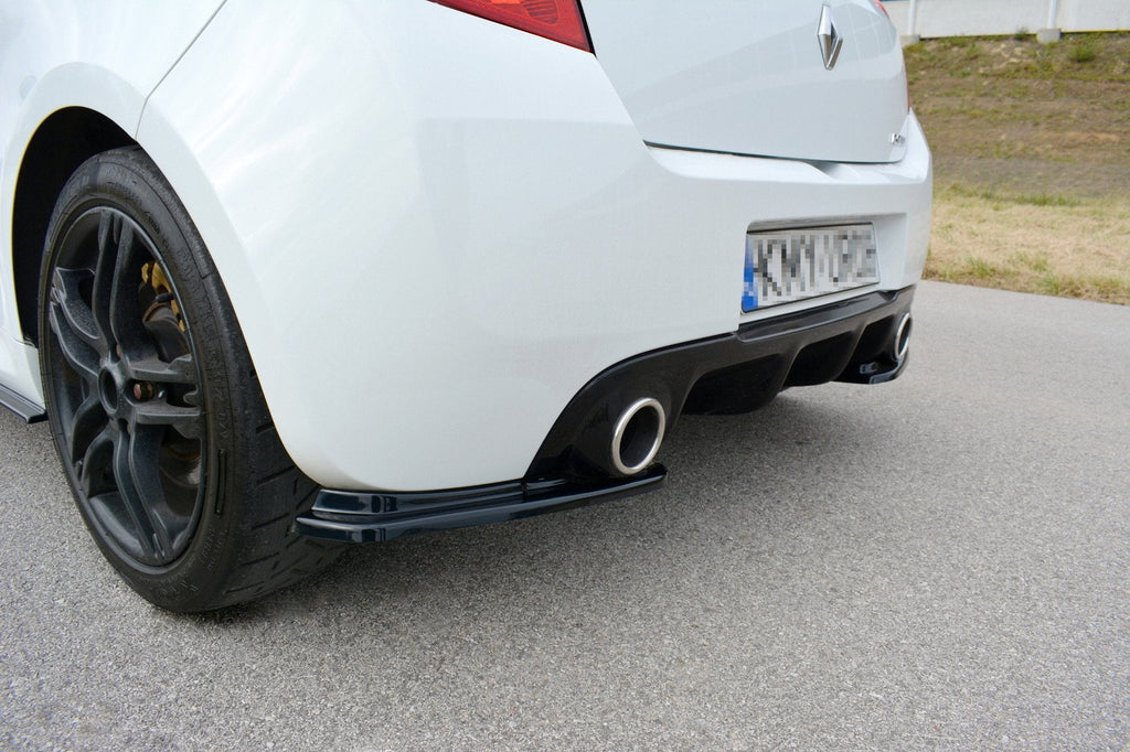 Prelungire splitter bara spate Renault Clio Mk3 RS Facelift 2009-2012 v4 - Maxton Design