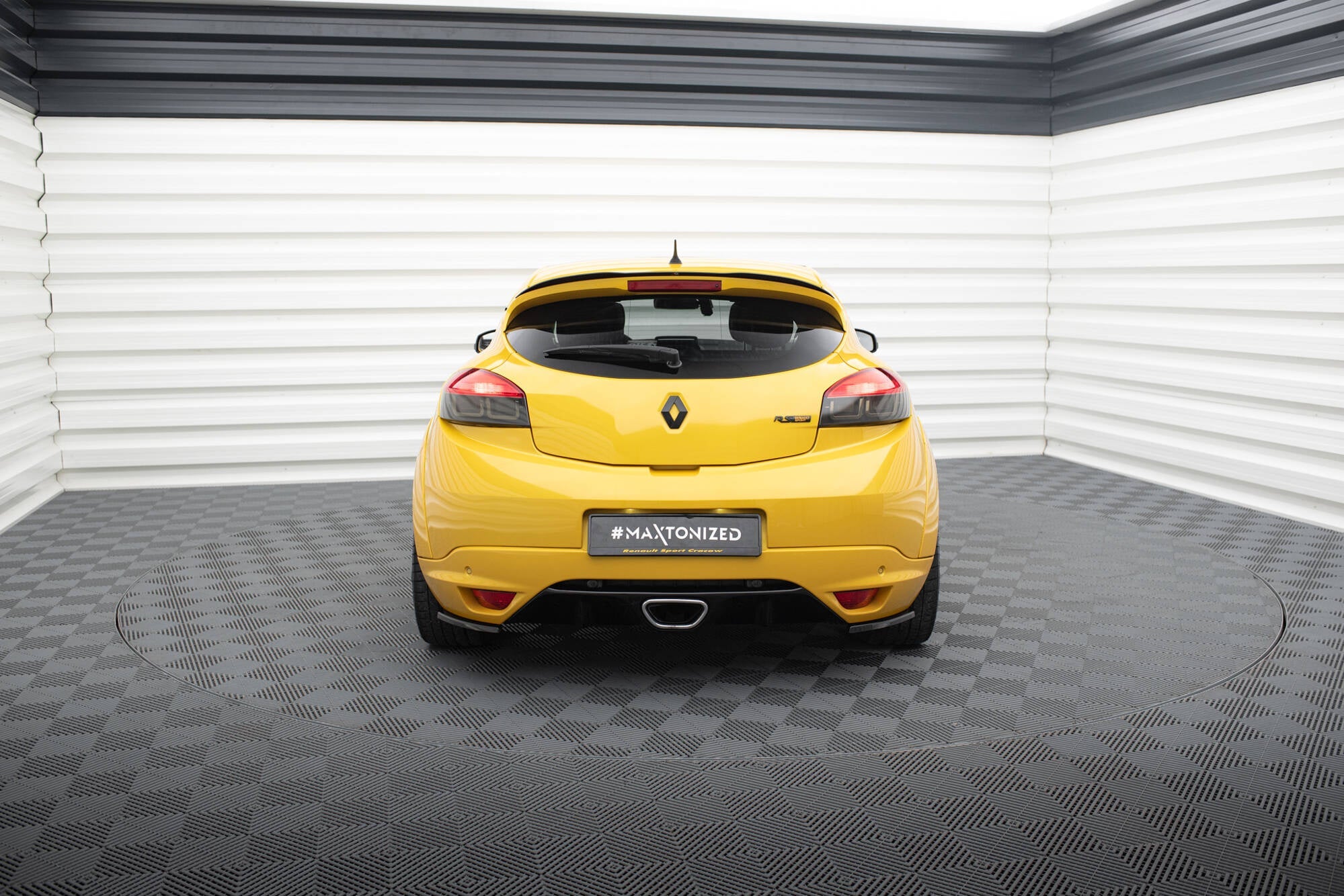 Prelungire splitter bara spate Renault Megane Mk3 RS 2010-2015 v2 - Maxton Design