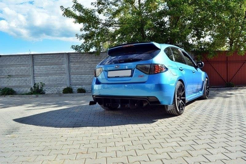 Prelungire splitter bara spate Subaru Impreza Mk3 WRX STI 2009-2011 v5 - Maxton Design