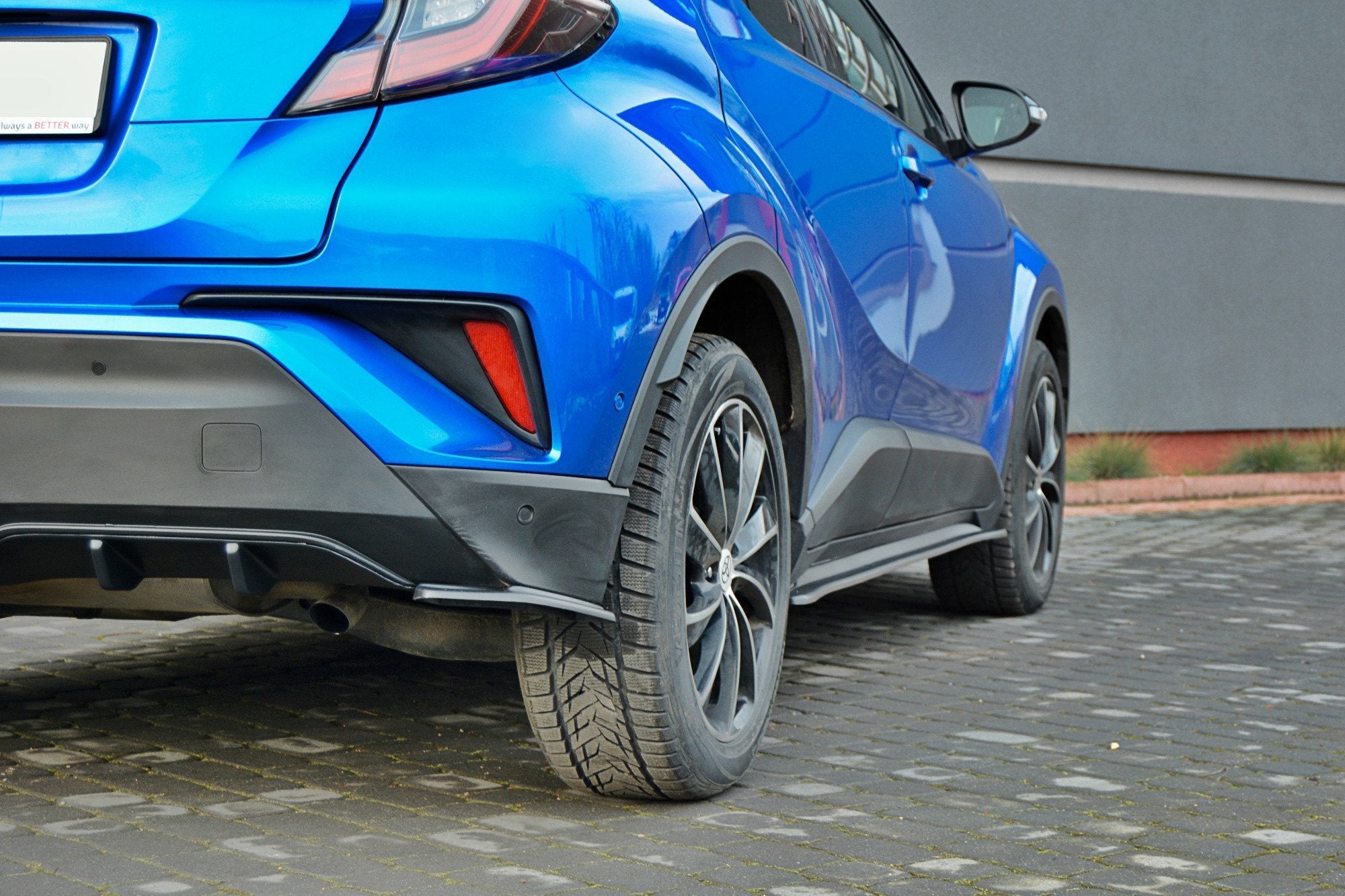 Prelungire splitter bara spate Toyota CH-R 2016- v1 - Maxton Design