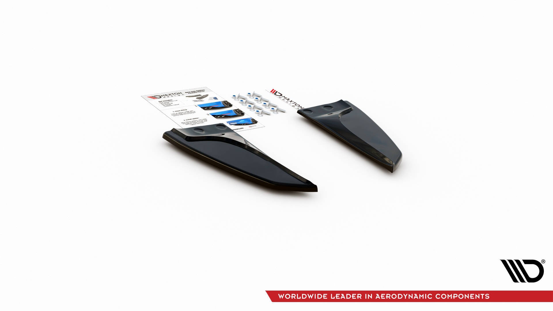 Prelungire splitter bara spate Tesla Model S Facelift 2016- v1 - Maxton Design