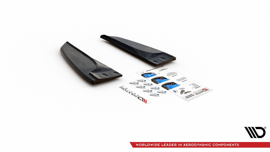 Prelungire splitter bara spate Tesla Model S Facelift 2016- v1 - Maxton Design