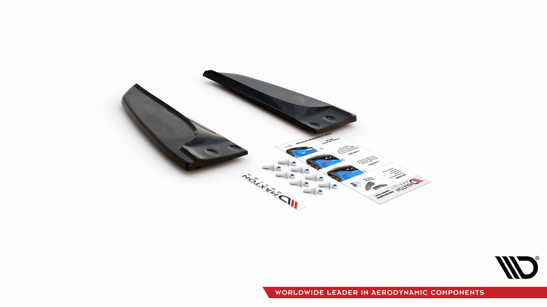Prelungire splitter bara spate Tesla Model S Facelift 2016- v1 - Maxton Design