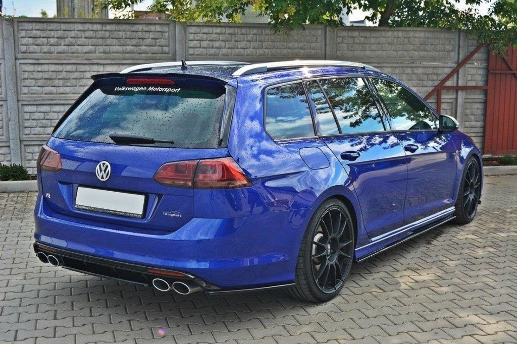 Prelungire splitter bara spate Volkswagen golf 7 R Estate 2012-2017 v10 - Maxton Design