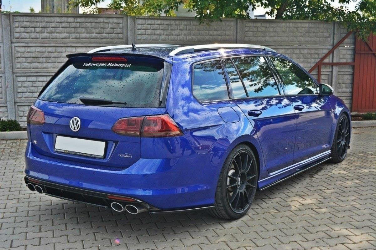 Prelungire splitter bara spate Volkswagen golf 7 R Estate 2012-2017 v10 - Maxton Design