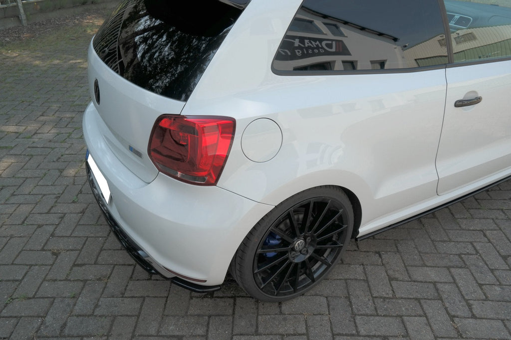 Prelungire splitter bara spate Volkswagen Polo Mk5 R WRC 2013 v5 - Maxton Design