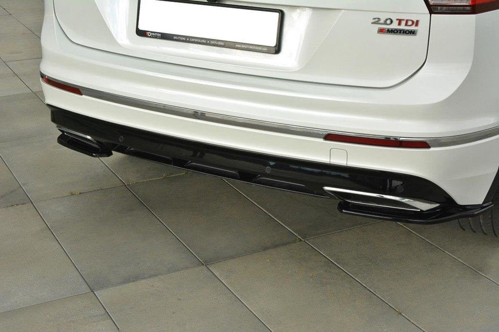Prelungire splitter bara spate Volkswagen Tiguan Mk2 R-Line 2015- v1 - Maxton Design