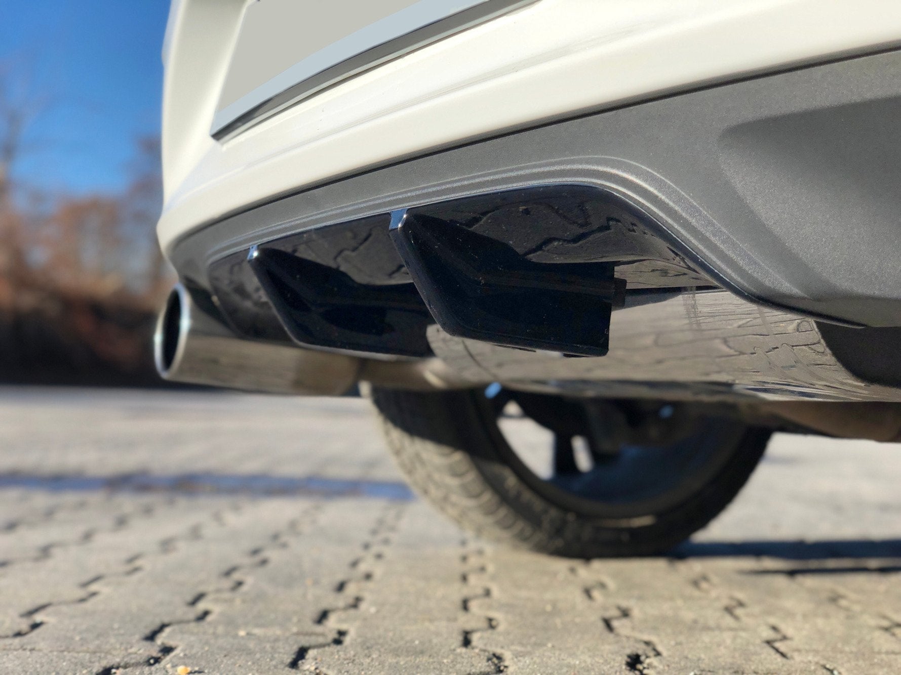 Prelungire difuzor bara spate Opel Astra K OPC-Line 2015- v2 - Maxton Design
