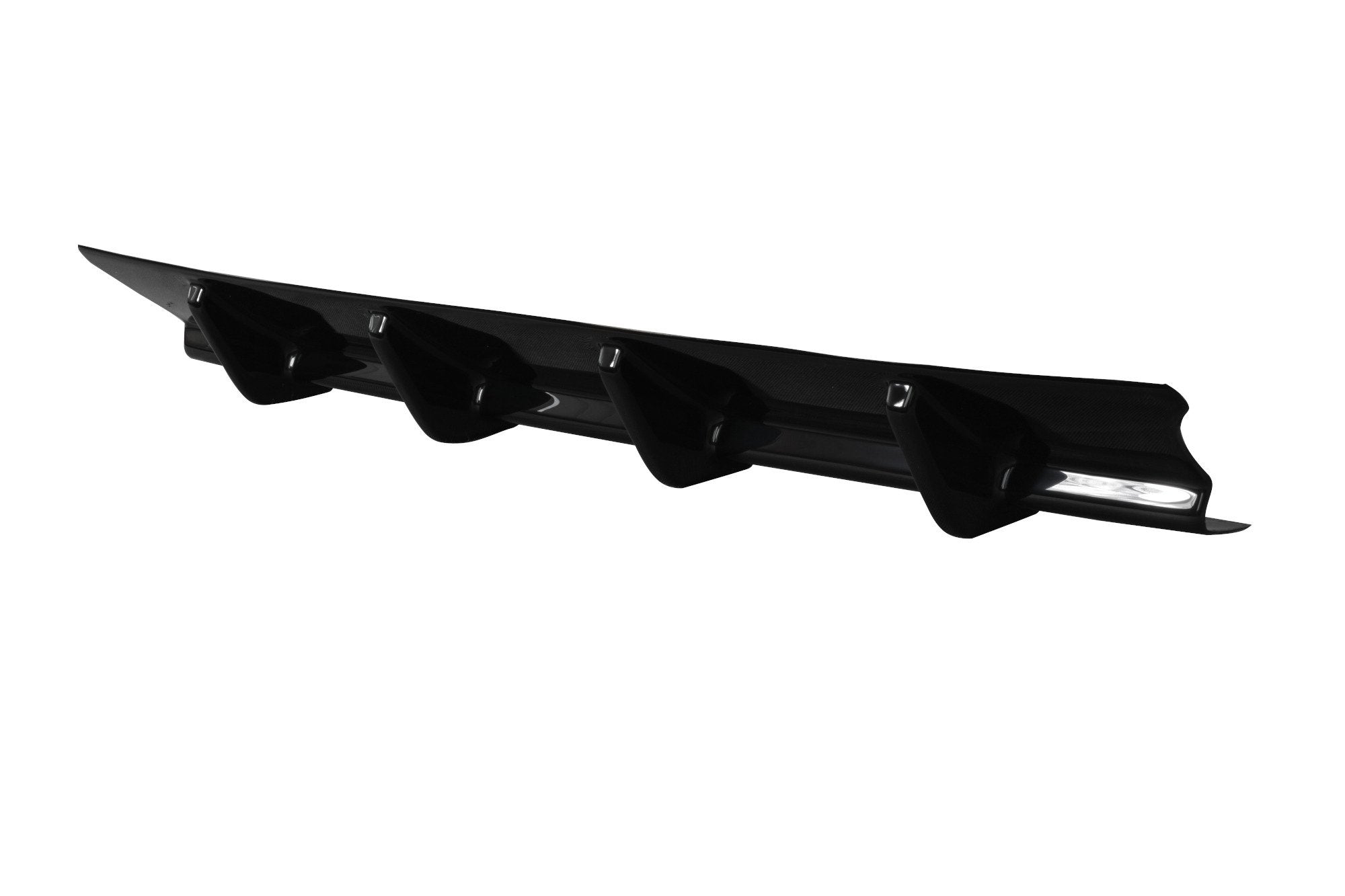 Prelungire difuzor bara spate Mercedes E Class W212 E63 AMG 2009-2012 v4 - Maxton Design