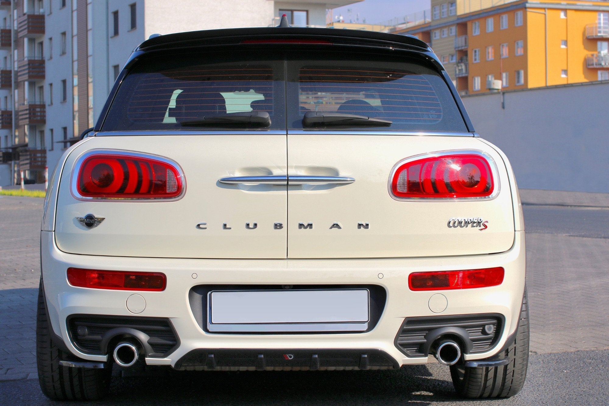 Prelungire difuzor bara spate Mini Clubman S Mk2Ff54 JCW 2015- v2 - Maxton Design