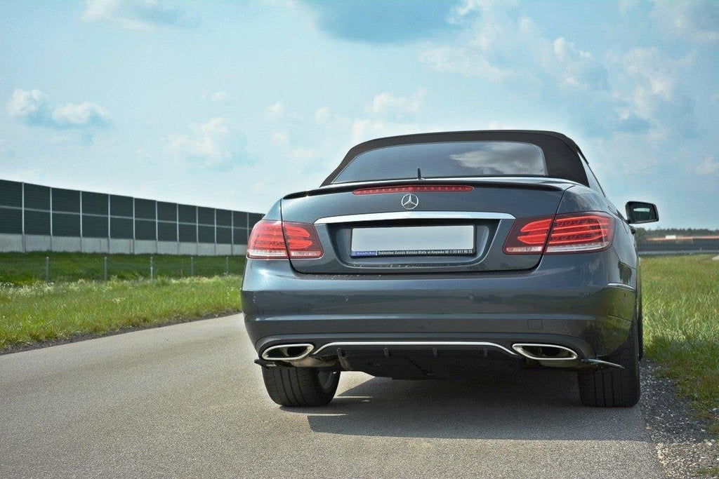Prelungire difuzor bara spate Mercedes E Class W212 Facelift 2012-2017 v2 - Maxton Design