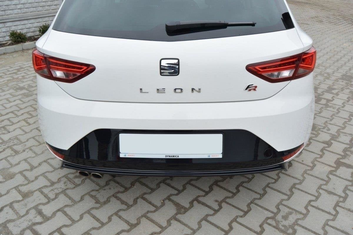 Prelungire difuzor bara spate Seat Leon Mk3 FR 2012-2016 v6 - Maxton Design
