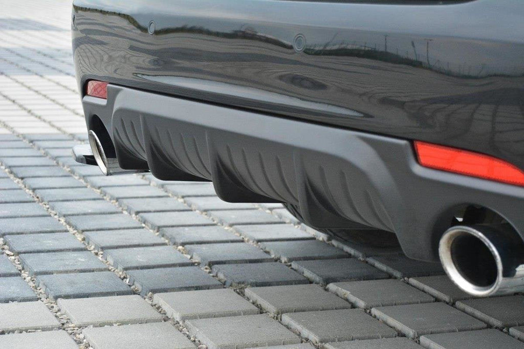 Prelungire difuzor bara spate Saab 9-3 Aero Mk2 Facelift 2007-2012 v5 - Maxton Design