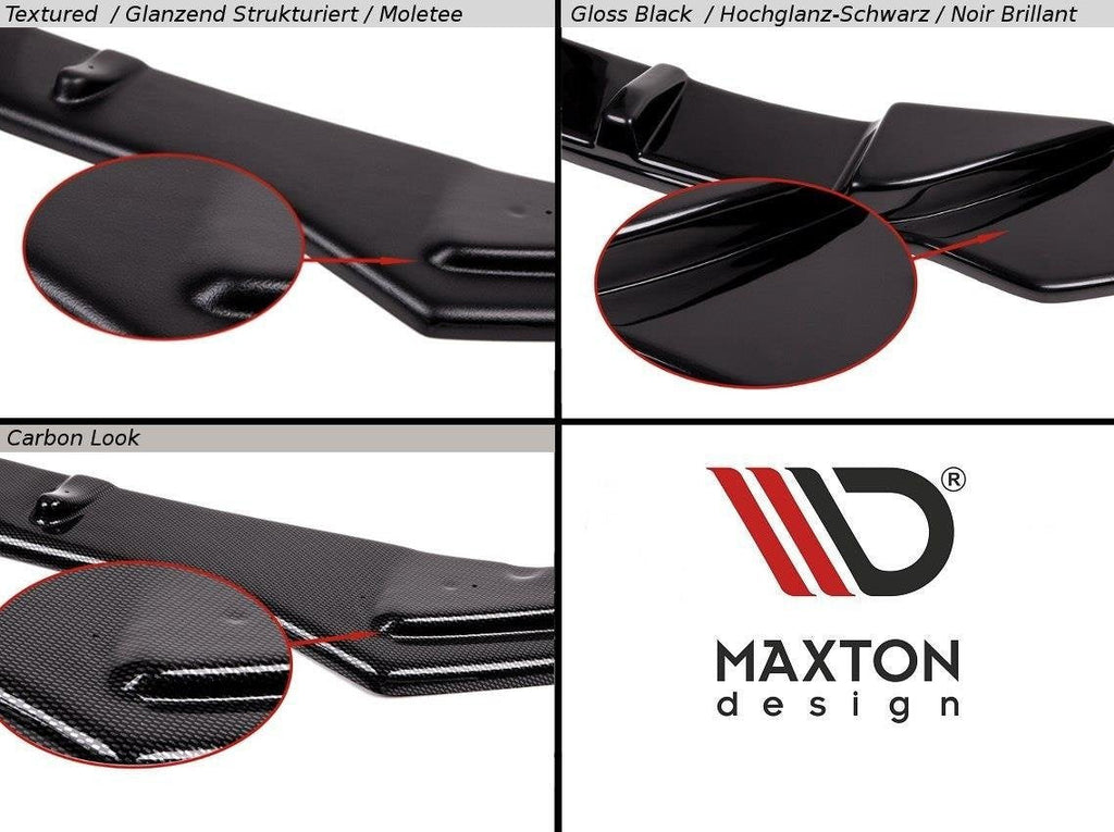 Prelungire difuzor bara spate Saab 9-3 Aero Mk2 Facelift 2007-2012 v5 - Maxton Design