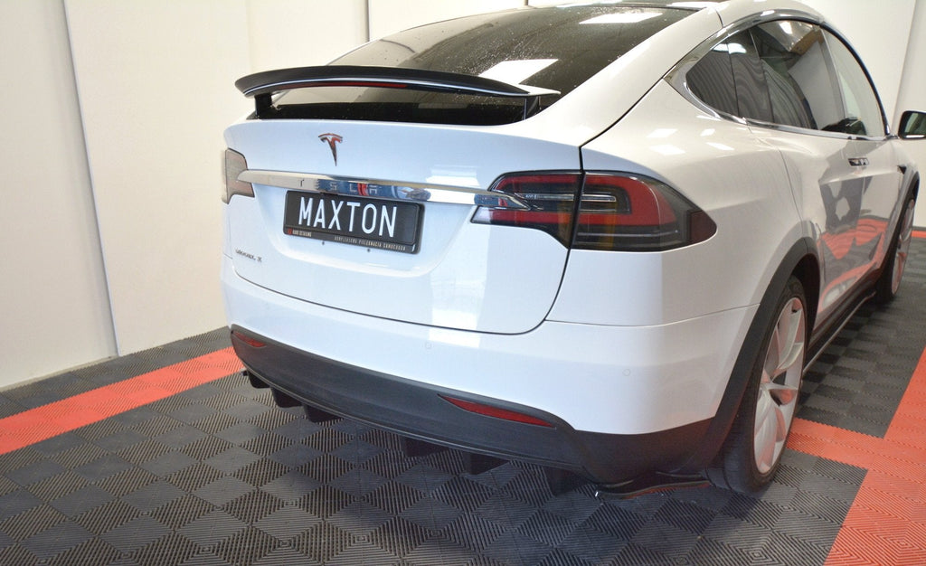 Prelungire difuzor bara spate Tesla Model X 2015- v3 - Maxton Design