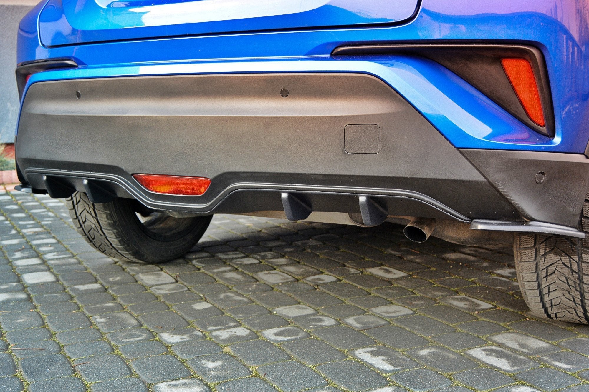 Prelungire difuzor bara spate Toyota CH-R 2016- v2 - Maxton Design