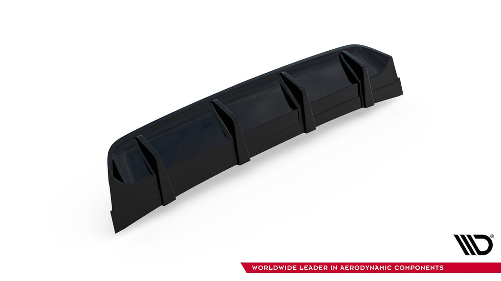 Prelungire difuzor bara spate Volkswagen Golf 7 GTI Clubsport 2016-2017 v9 - Maxton Design