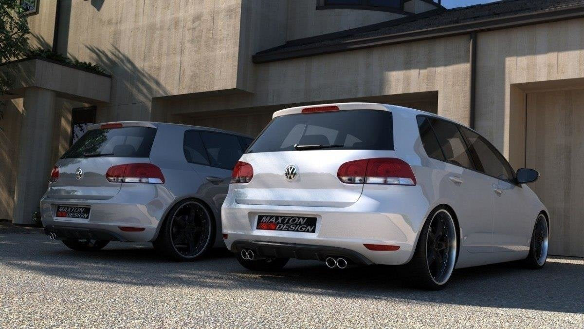 Prelungire difuzor bara spate Volkswagen Golf 6 2008-2012 v2 - Maxton Design