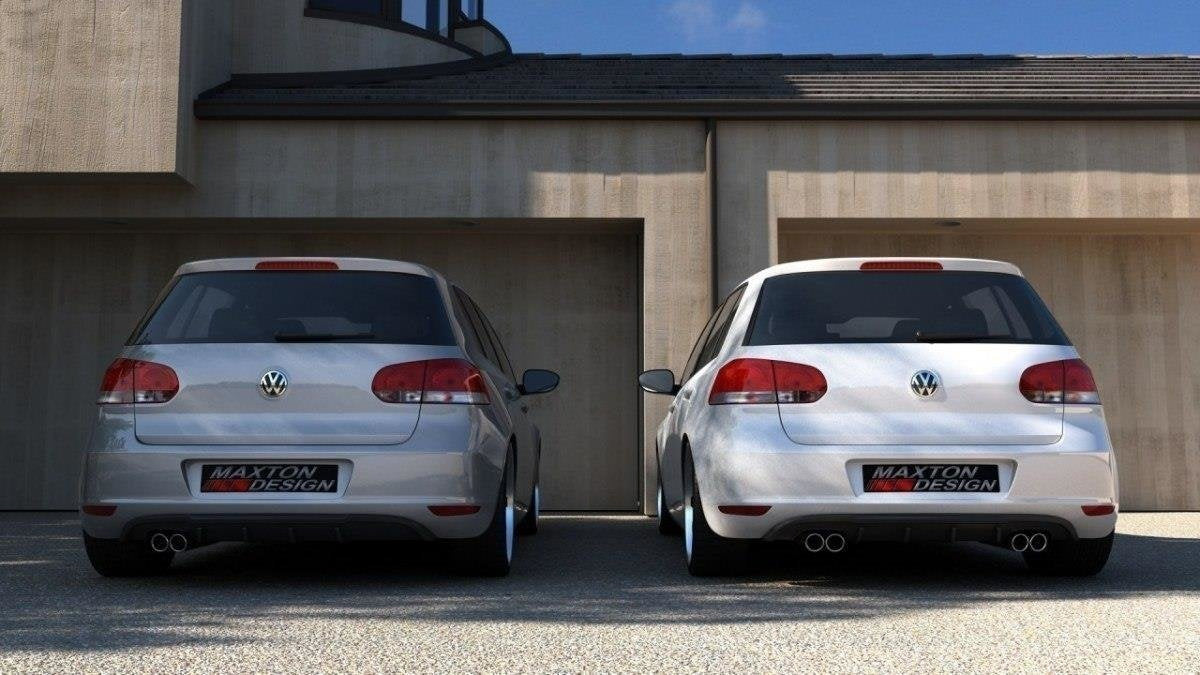 Prelungire difuzor bara spate Volkswagen Golf 6 2008-2012 v2 - Maxton Design
