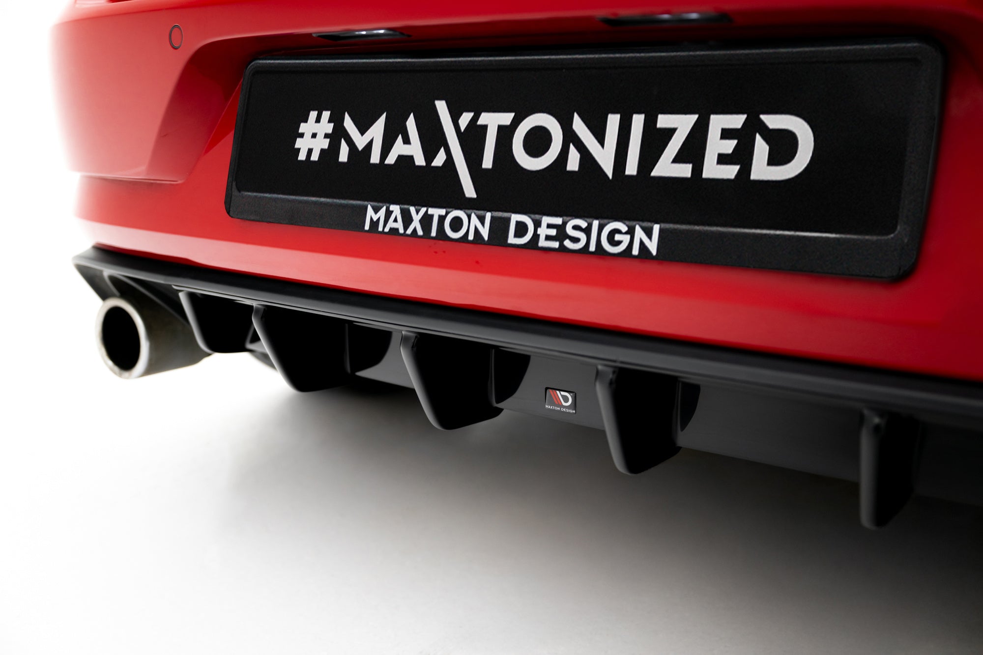 Prelungire difuzor bara spate Volkswagen Golf 7 GTI Facelift 2017- v6 - Maxton Design