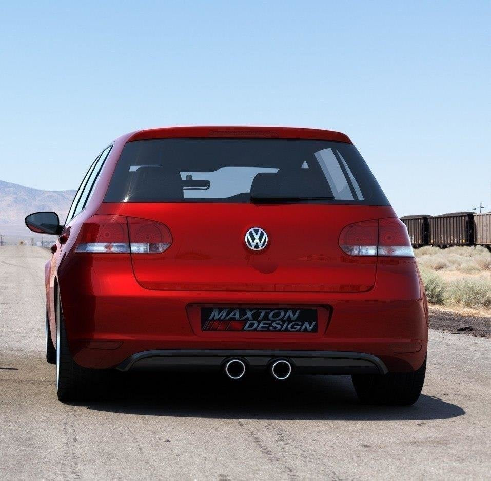 Prelungire difuzor bara spate Volkswagen Golf 6 R32 Golf 5 Look 2008-2012 v10 - Maxton Design