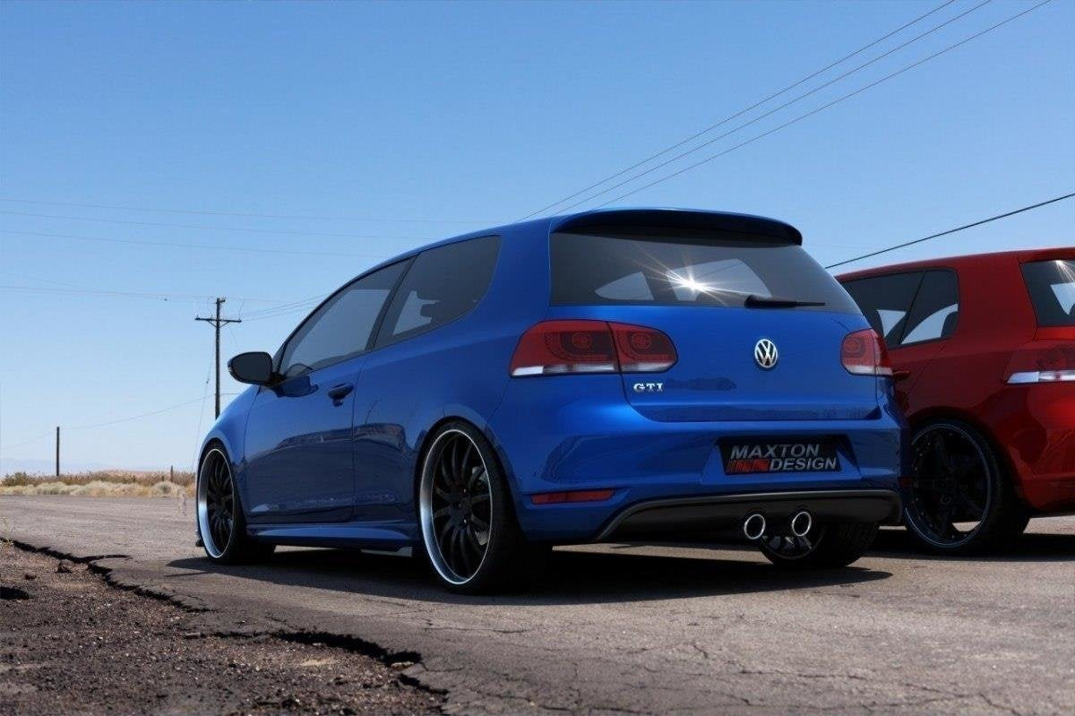 Prelungire difuzor bara spate Volkswagen Golf 6 GTI Golf 5 R32 Look 2008-2012 v11 - Maxton Design