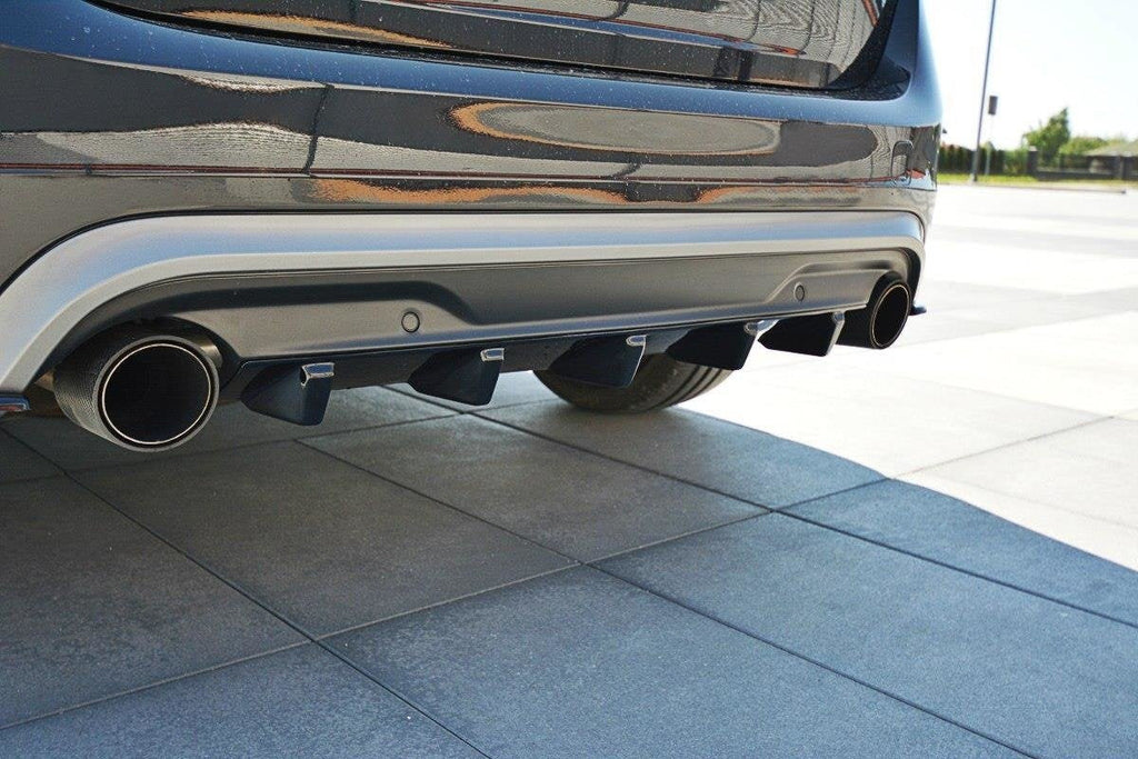 Prelungire difuzor bara spate Volvo V60 Polestar Facelift 2014-2018 v2 - Maxton Design