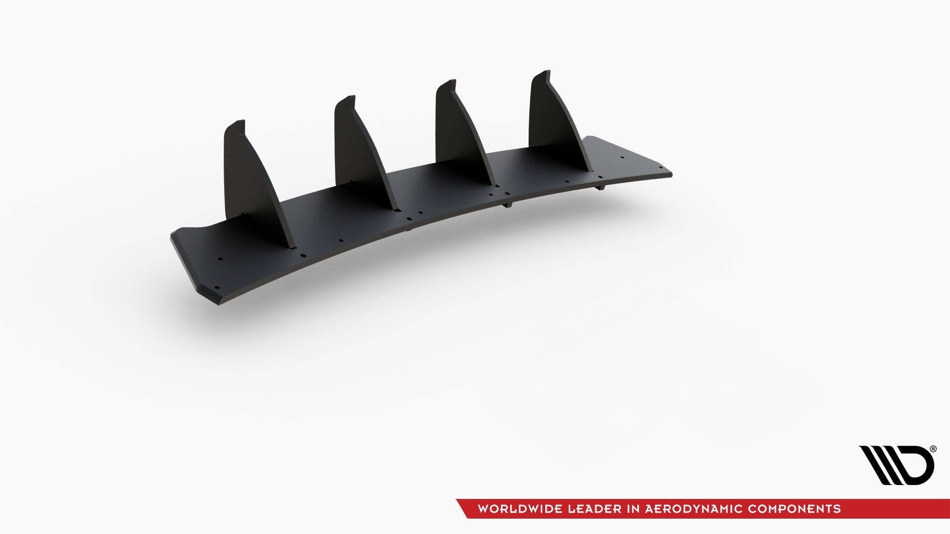 Prelungire difuzor bara spate Volkswagen Golf GTI Mk6 2008-2012 v9 - Maxton Design